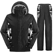 Czz Herren Regenmantel Set Regenmantel Und Regenhose Arbeiten Im Freien Camping Schnee Regenbekleidung Regenbekleidung Regenjacke Regenhose