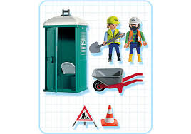 Puppenhaus toilette basteln playmobil deutsch pimp my playmobil badezimmer selber basteln familie hauser familie hauser youtube puppenhaus online kaufen bei otto grosse auswahl top. Mobile Toilette Bautrupp 3275 B