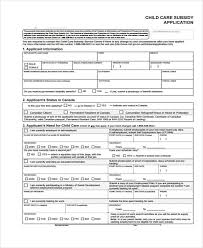 Child care assistance application instructions. Free 9 Sample Child Care Application Forms In Pdf Ms Word