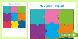 Editors of consumer guide jigsaw puzzles are al. Jigsaw Puzzle Template Primary Teaching Resources