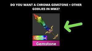 Aug 10, 2021 · 💰cheap💰 mm2 super rare collectibles roblox *fast delivery* (read description!) $0.99. Do You Want A Chroma Gemstone Other Godlies In Roblox Mm2 Youtube