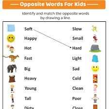 4.2 out of 5 stars. Antonyms Worksheets For Kids Free Printable Momjunction