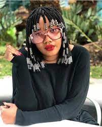 Some say cleopatra wore the bob box braid hairstyle first. Braids With Bangs Bob Braided Wigs Braided Hairstyles Bob Braids Hairstyles Braids For Black Hair