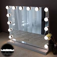 Only the bulbs that are integrated or attached directly to the mirror panel can be called as the light bulbs for makeup mirror. Dimmable Vanity Mirror Lights 10 Vanity Makeup Led Lighting Bulbs With Memory Function Touch Sensor For Makeup Mirror Pricepulse
