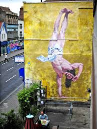 Municipal Art Jesus Christ That Mural Is Enormous Breakdancing Messiah Takes Bristol By Storm The Independent The Independent