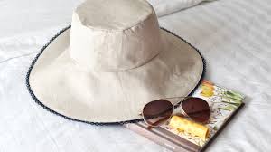 If a regular bucket hat is desired, simply cut the pattern on the straight line. How To Sew A Reversible Sun Hat