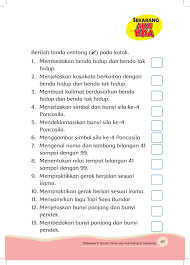 Gambarkan dan berilah pemberitahuan mengenai makanan hewan tersebut. Kelas I Buku Tema 7 Bs Pages 51 100 Flip Pdf Download Fliphtml5