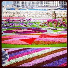 Dubai Miracle Garden Krasivye Sady Dubaj Cvetochnyj