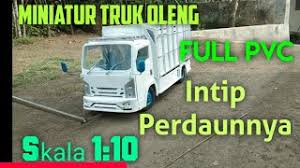 Ukuran miniatur kabin truk skala 1:10. Miniatur Truk Style Sekar Taro Version Ayesha Pottery