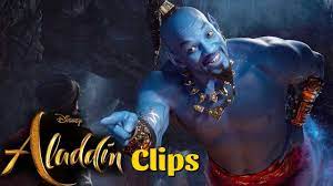 Naomi scott, will smith, mena massoud, billy magnussen genre: Jinnie Clips From Aladdin Movie In Hindi Youtube