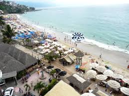 Views Looking South Along The Principal Beach In Puerto Vallarta Los Muertos From The La Palapa 603 Condo Balcony The South Shores Puerto Vallarta Vallarta