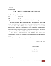 Preview contoh surat pernyataan keaslian skripsi tugas akhir. Contoh Surat Keterangan Uraian Tugas Untuk Penyesuaian Ijazah Contoh Surat