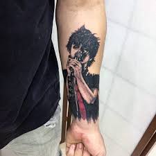 Lead singer of green day. 40 Green Day Tattoos For Men Rock Band Design Ideas