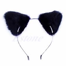Satis Sac Aksesuarlari Kiz Sevimli Kedi Tilki Kulak Uzun Kurk Sac Bandi Anime Cosplay Parti Kostum Ucretsiz Kargo Qtyz942 Aksesuarlari Fabrikastok Co