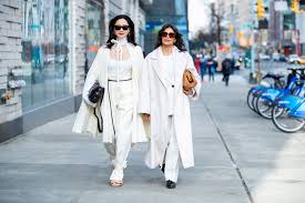 This is a very stylish and attractive outfit that serves equally well as a street outfit and a work outfit. Winter White Fashion How To Wear White Outfits In Winter