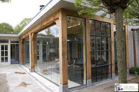 Stalen Kozijnen Achtertuin Huis Tuinhuizen Buitenkamers