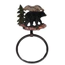Top selection of 2020 black bear decor, home & garden, home improvement, lights & lighting, jewelry & accessories and more for 2020! Black Bear Bathroom Decor Towel Ring Walmart Com Walmart Com
