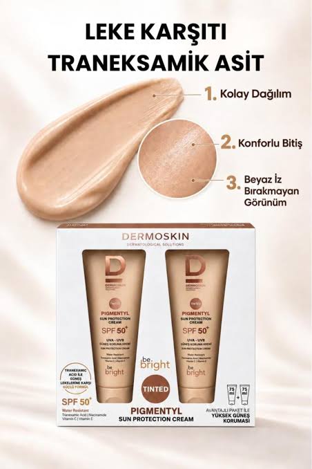 Dermoskin TINTED PİGMENTYL GOFRE GÜNEŞ KREMİ - Fiyatı, Yorumları