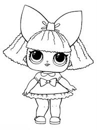 Coloring in calms the brain of little ones who are. Kids N Fun Com 30 Coloring Pages Of L O L Surprise Dolls