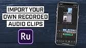 You can then edit your clips in the timeline, add titles. Premiere Rush Tutorial How To Add Edit Music In Videos For Free Youtube