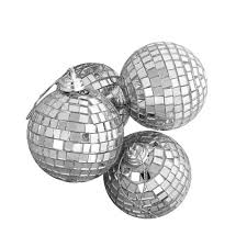 Maybe you would like to learn more about one of these? 24 Extra Wide Silver Glass Mirror Disco Ball Ornaments Party Decorations Supply Home Garden Uniforce Wedding Supplies