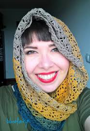 bluefairy art: Elise, szydełkowa chusta