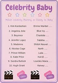 They're the quirkiest, the most interesting, the names that made me think, all through 2019. Baby Shower Games Celebrity Baby Quiz Unisex Pack Of 10 Https Www Amazon Co Uk Dp B01hyfgyfs Ref Cm Sw R P Baby Quiz Celebrity Babies Unisex Baby Shower
