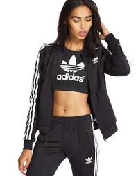 Womens Black And Gold Adidas Tracksuit Adidas Women S Originals Superstar Track Top Adidas Outfit Women Adidas Jumpsuit Adidas Women