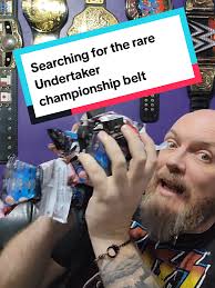 Rare Undertaker Championship Belt Hunt