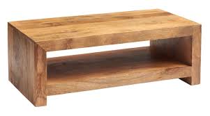 Four squares of glass come together to create a large table top. Indian Hub Toko Light Mango Large Coffee Table From The Bed Station