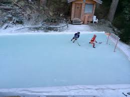 I don't have a backyard myself, but curiosity got the better of me. Backyard Ice Rinks Liner Method