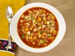 Rustic Fall Vegetable Soup From Foodnetwork Com Sub Veggie Broth For The Chicken Food Network Recipes Thanksgiving Soup Recipes Comfort Soup