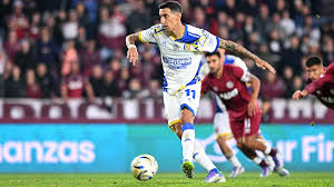 Di María le da el triunfo a Rosario Central con un penal polémico