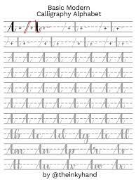 Basic Modern Calligraphy Practice Sheets By Theinkyhand Etsy All formats available for pc, mac, ebook readers and other mobile devices.