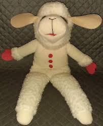 Vintage 1992 16" Lamb Chop Puppet Shari Lewis Enterprises Item No 70190  Plush