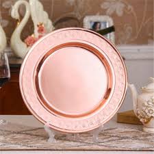 Shop charger plates from dollar tree and create the perfect table for events or everyday use. Luxury Stainless Steel Copper Dinner Plate Charger Plate For Wedding Party Buy Copper Plate Dinner Plate Charger Plate Product On Alibaba Com
