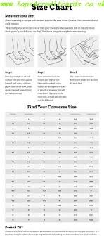 Converse Foot Size Chart