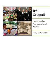 Ips Geografi Contoh Gambar Perubahan Sosial