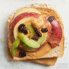 Peanut Butter Apple And Celery Breakfast Sandwich Recipe Healthy Sandwich Recipes Breakfast Breakfast Sandwich