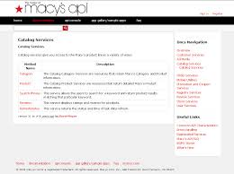 Macys Catalog And Store Services Api Overview