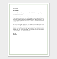 Recheck and reread your letter before sending it also make sure that letter is signed properly. Apology Letter To Girlfriend For Cheating Ignoring Or Hurting