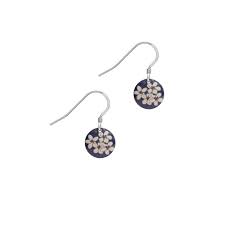 Also, very small round earrings will cause an unwanted illusion that will give an asymmetric look to your face. Jasmine Small Round Earrings Handmade Jewellery By Kate Hamilton Hunter Studio