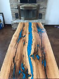 Example Epoxy Resin River Tab Live Edge Slab Table This Etsy Wood Resin Table Epoxy Resin Wood Wood Slab Table