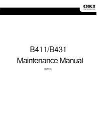 Available 16 files for oki b431dn. Oki B411 B431 Service Manual Power Supply Electrostatics