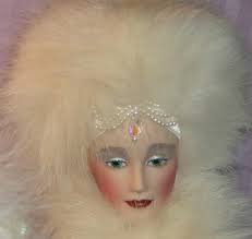 1988 Franklin Heirloom Dolls "THE SNOW QUEEN" doll by Joyce Reavey
