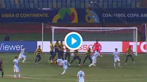 Argentina beat colombia on penalties to set up a final against brazil. Watch Lionel Messi Scores Beautiful Free Kick Goal As Argentina Reach Copa America Semis Football News India Tv