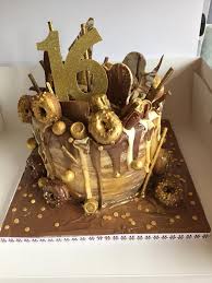 This donut grow up birthday cake speaks from the heart with a playful twist any teenager would love. Ls Cakery Here S A Yummy 16th Birthday Cake For An Facebook