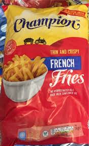 Why you shouldn't eat most french fries. French Fries Aldi 1 Kg