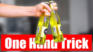 Start with correct form 1. Learning How To Open A Beer Bottle With Another Beer Bottle Youtube