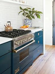 teal kitchen cabinets